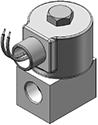 Technical drawing — MODEL 72B 1/2-14 NPT 2WNC CONDUIT CONNECTION