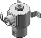 Technical drawing — MODEL 73 E TO A 1/4-18 NPT 3WNC CONDUIT/BRACKET CONNECTION