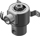 Technical drawing — MODEL N73 1/4-18 NPT 3WNC CONDUIT WITH BRACKET