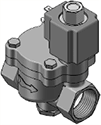 Technical drawing — SERIES 80 MODEL 818 DIN 2WNO PILOT LIFT 1" NPT PORTS