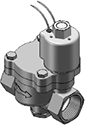 Technical drawing — SERIES 80 MODEL 818 2WNO GROMMET 1" NPT PORTS