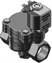 2WNC Yoke with Spade Terminals — 1" NPT Ports