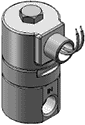 Technical drawing — 1/2-14 NPT 2WNC CONDUIT CONNECTION