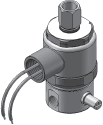 Technical drawing — MODEL E21 BODY MANUAL OVERDRIVE 2WNO EXPLOSION PROOF