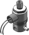 Model E24 Manual Override 3-Way Normally Open Explosion Proof