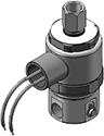 Model E24 Metering 3-Way Normally Open Explosion Proof