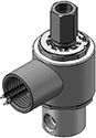 Technical drawing — MODEL E53 3WNC PIPED EXHAUST EXPLOSION PROOF