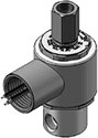 Technical drawing — MODEL E56 BODY OPTION "O" 3-WAY MULTI-PURPOSE EXPLOSION PROOF