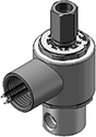 Technical drawing — MODEL E56 BODY OPTION "R" 3-WAY MULTI-PURPOSE EXPLOSION PROOF