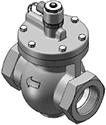 Technical drawing — 2 1/2" NPT PORTS 2WNC EXPLOSION PROOF