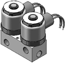 Technical drawing — 3WNC EXPLOSION PROOF/HIGH PRESSURE