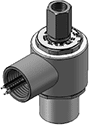 Technical drawing — MODEL EL51 BODY OPTION "O" 2WNO EXPLOSION PROOF