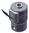 Technical drawing — SERIES 20 MODEL 23 3-WIRE 1/8-27 NPT 3WAY EXHAUST TO ATMOSPHERE MAGNETIC LATCHING COIL