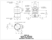 Technical drawing — SERIES 20 MODEL 23 METERING 3WNC PIPED EXHAUST MAGNETIC LATCHING COIL