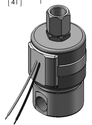 Technical drawing — SERIES 20 MODEL 23 BODY OPTION "R" 3WNC PIPED EXHAUST MAGNETIC LATCHING COIL WITH LEADS