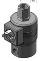 Technical drawing — SERIES 20 MODEL 25 1/8-27 NPT 3-WAY DIRECTIONAL CONTROL MAGNETIC LATCHING COIL