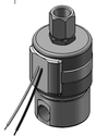 Technical drawing — SERIES 20 MODEL 25 BODY OPTION "R" 3-WAY DIRECTIONAL CONTROL MAGNETIC LATCHING COIL WITH LEADS