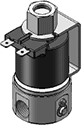 Technical drawing — MODEL BP21 METERING 2WNO BODY PORTS YOKE WITH SPADE TERMINALS