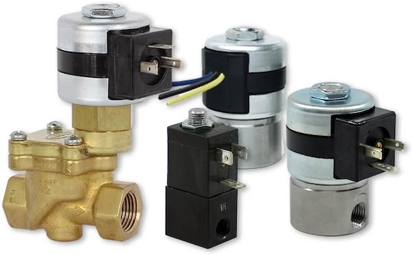 Magnetic latching valves
